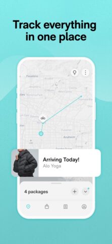 Route: Package Tracker untuk iOS