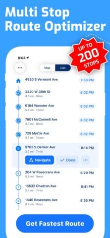 Route Planner, Delivery, MyWay pour iOS