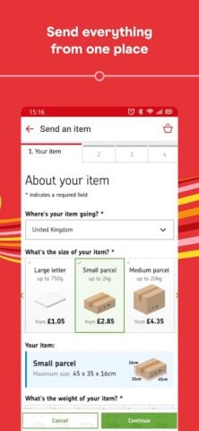 Royal Mail para Android