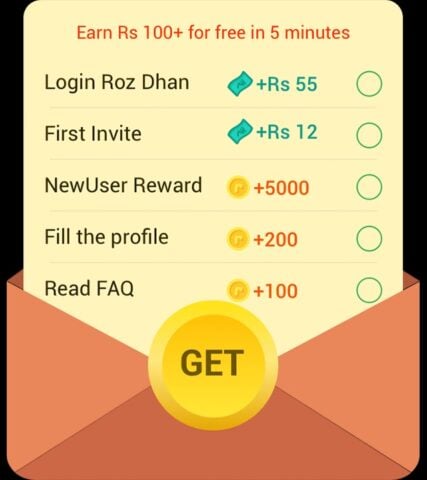 Roz Dhan: Earn Wallet cash per Android