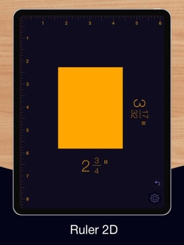 Lineal App: Zollstock Maßband für iOS