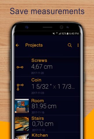 Ruler App – Règle, haut metre pour Android