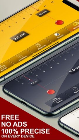 Lineal, Maßband, Ruler – Länge für Android