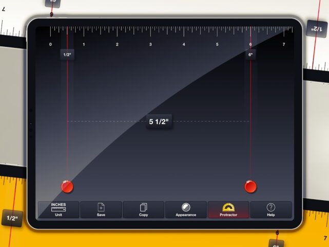 Ruler App + Measuring Tape App for Android