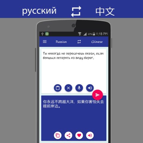 Android 用 Russian Chinese Translator