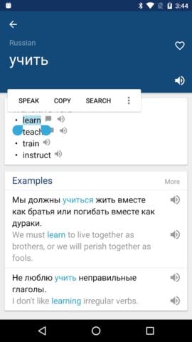 Russian English Dictionary for Android