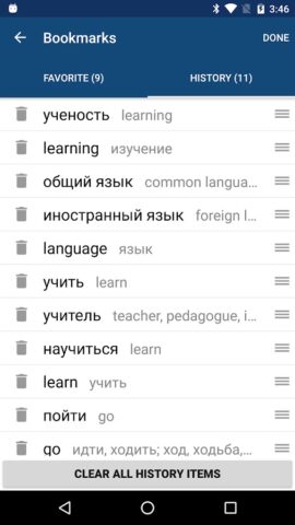 Английский русский словарь для Android