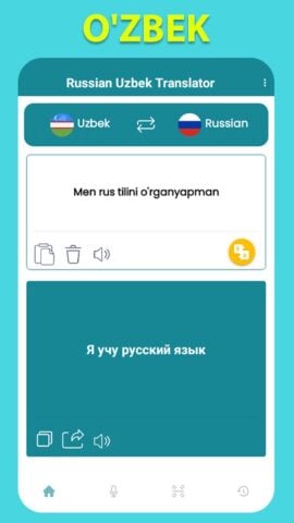 Android 用 Russian Uzbek Translator