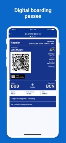 Ryanair pour iOS