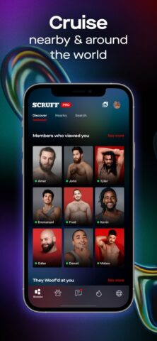 iOS 版 SCRUFF – 全球性同志社區