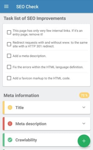 SEO Checker for Android