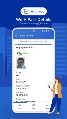 SGWorkPass لنظام Android