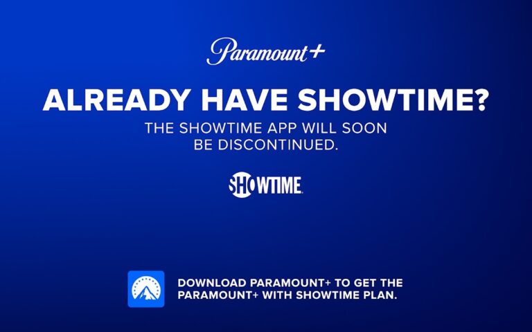 SHOWTIME สำหรับ Android