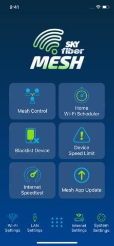 SKY Fiber Mesh für iOS