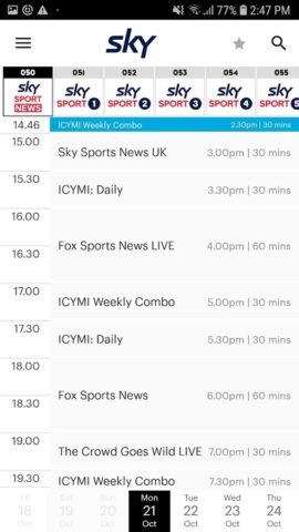 SKY TV GUIDE für Android