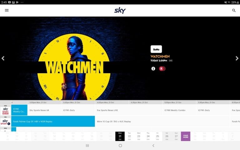 SKY TV GUIDE لنظام Android