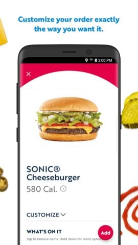 SONIC Drive-In – Order Online per Android