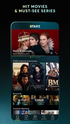 STARZ for Android