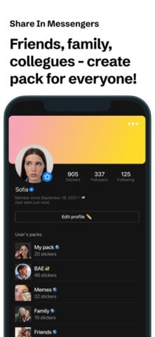 STQR crear etiqueta personal para iOS