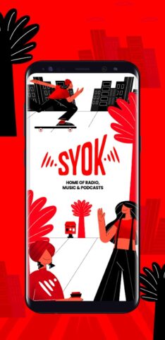 SYOK — Radio, Music & Podcasts для Android