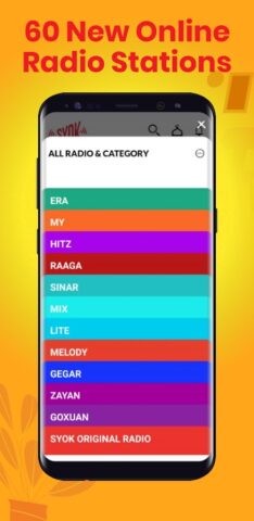 SYOK – Radio, Music & Podcasts untuk Android