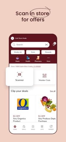 Android 版 Safeway Deals & Delivery
