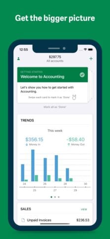 Sage Accounting لنظام iOS