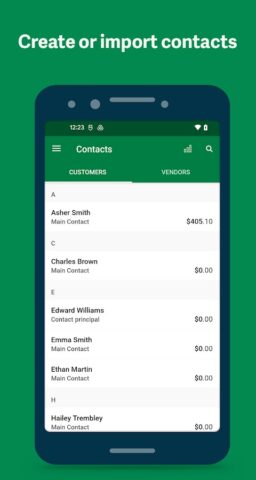 Android 用 Sage – Accounting