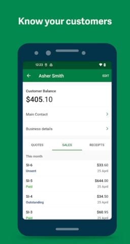 Sage – Accounting für Android