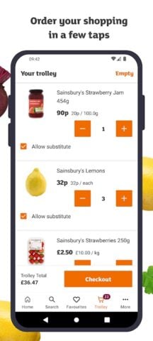 Android 用 Sainsbury’s Groceries