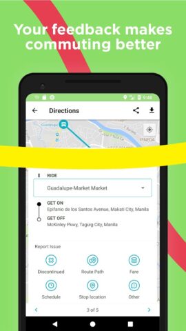 Android 用 Sakay.ph – NCR Commute Map