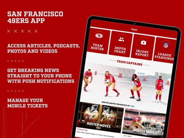 San Francisco 49ers per iOS