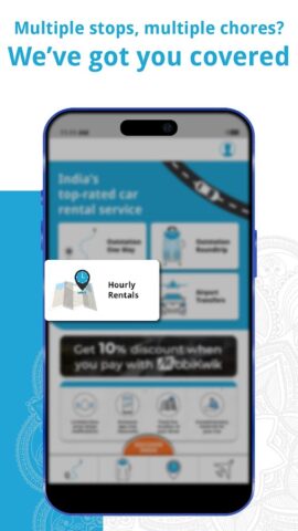 Savaari, Car Rental for India für Android
