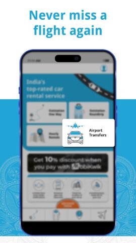 Savaari, Car Rental for India per Android