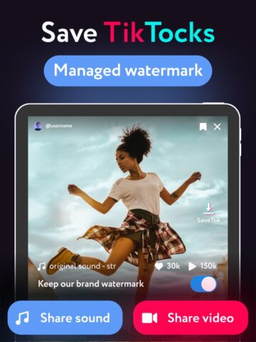 SaveTok: Telecharger Tik Video pour iOS