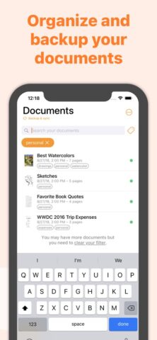 iOS için Scanner App: Genius Scan