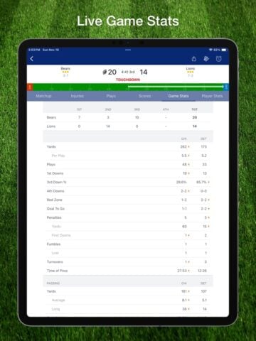 Scores App: For NFL Football สำหรับ iOS
