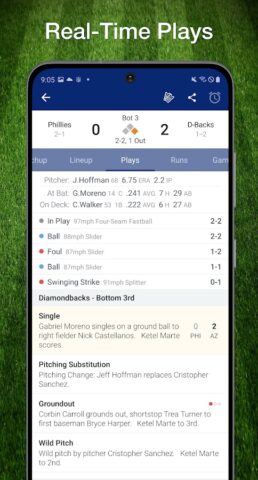 Scores App: MLB Baseball para Android