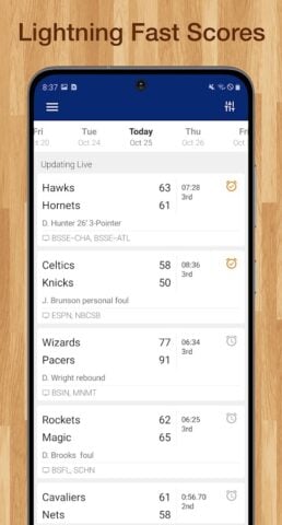 Scores App: for NBA Basketball для Android