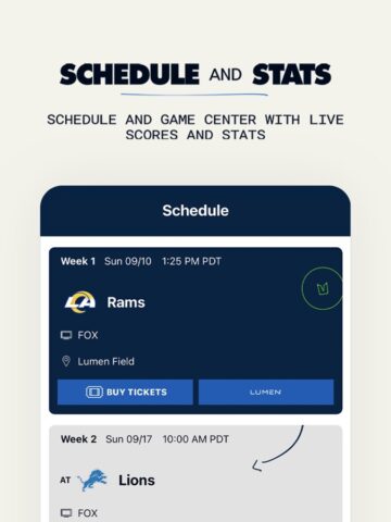 Seattle Seahawks สำหรับ iOS