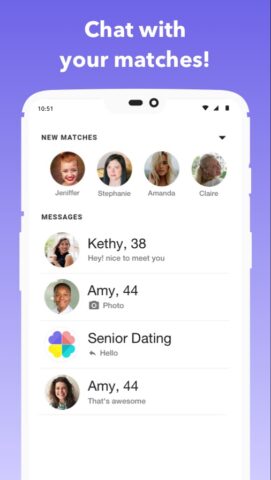Android용 Senior Dating –  성숙한 데이트 사이트