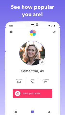 Senior Dating:  Mature Singles untuk Android