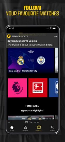Setanta Sports — Футбол Онлайн для iOS