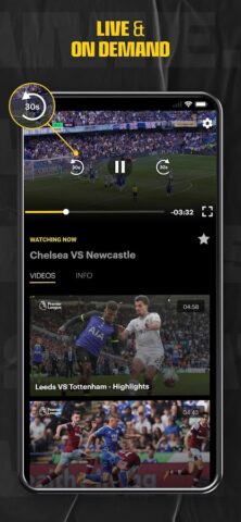 Setanta Sports: Live scores TV für Android