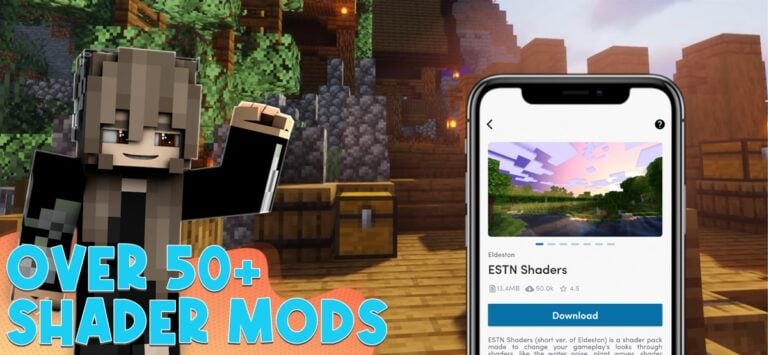 Shader Mods for Minecraft PE สำหรับ iOS
