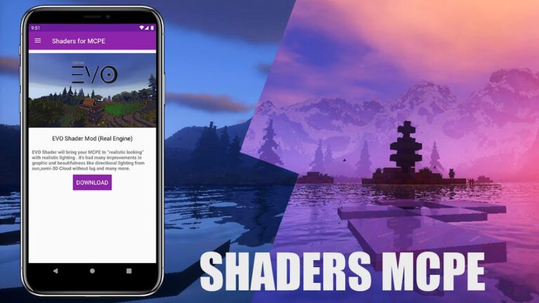 Shaders for Minecraft PE สำหรับ Android
