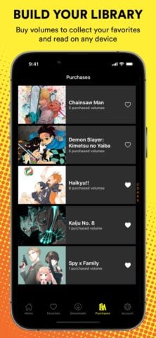 Shonen Jump Manga & Comics สำหรับ iOS