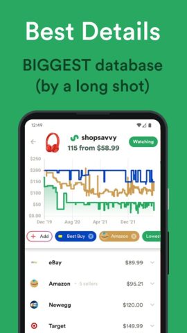 ShopSavvy – Barcode Scanner für Android