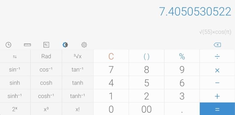 Calculatrice simple pour Android