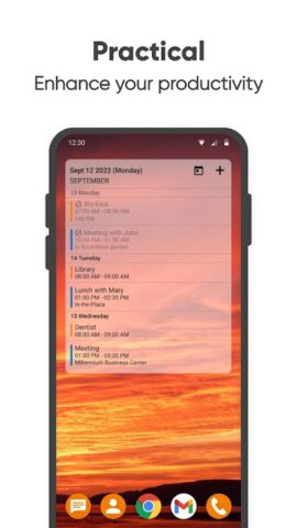 Agenda simple pour Android